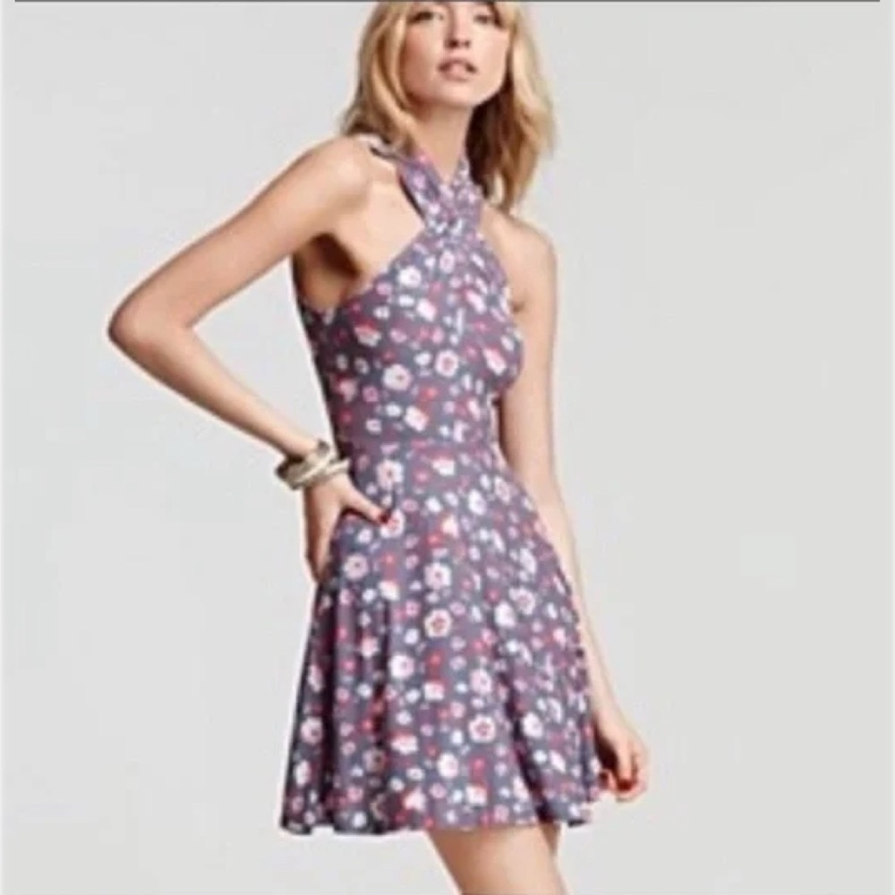 Free People Crisscross Bust Dress